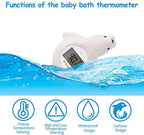 Doli Yearning Upgrade Baby Bath Thermometer Room Temperature| Water Thermometer|Kids' Bathroom Safety Products| Baby Bath(Seal Shape)℃/℉, LCD
