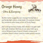 Some Honey Raw & Unfiltered Orange Blossom Honey – 100% Pure USDA Grade A, All-Natural Floral Citrus Nectar, 80 oz Jug
