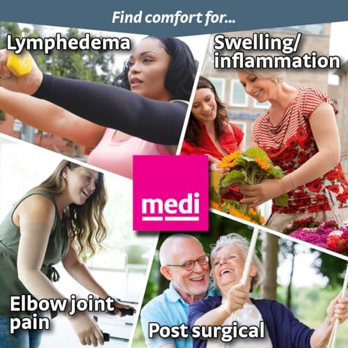 mediven Harmony Seamless Lymphedema 20-30 mmHg Compression Gauntlet for men and women