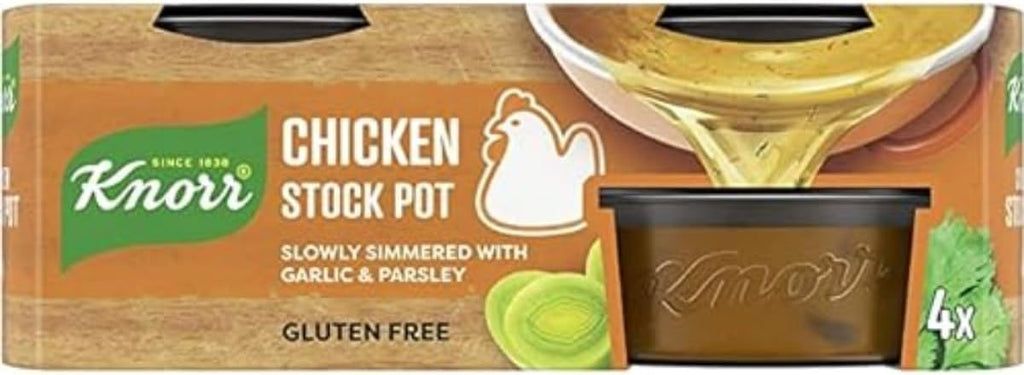 Knorr Chicken Stock Gel Pots 8 Pack 224g