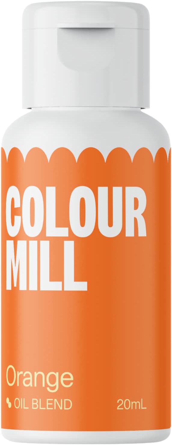 Colour Mill Oil-Based Food Coloring, 20 Milliliters Orange