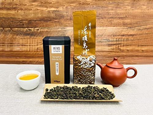 Xin Qing Dong Ding Oolong Tea Dongding Tea Taiwan High Mountain Oolong Tea Taiwan Gaoshan Ulong Tea 150g/5.3oz