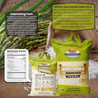 Rani Jeera Samba Indian Rice 64oz (4lbs) 1.81kg Cloth Bag ~ All Natural | Gluten Friendly | Vegan | Kosher | Export Quality | Indian Origin