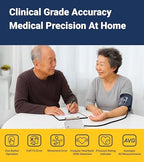 A&D Medical Multi-User Blood Pressure Monitor for Home Use UA-767FAC – Wide Range Cuff (8.6-16.5” / 22-42cm), Easy to Use, Adult Upper Arm, 60 Readings Per User (4 Users), AC Adapter, FSA/HSA Eligible