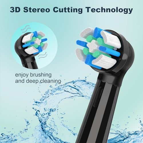 iO Replacement Heads Compatible with Oral B iO Electric Toothbrush,Premium Bristles for Deep Cleaning,Compatible with Oral B iO Series 2/3/4/5/6/7/8/9/10