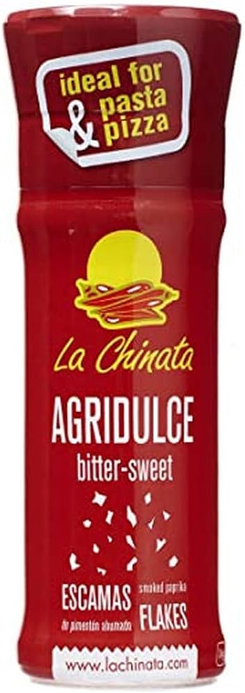 La Chinata Bitter-Sweet Smoked Paprika Flakes in Grinder Gluten Free