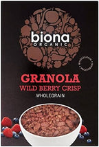 Biona Organic Wild Berry Crispy Granola (375g) - Pack of 6