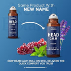 Head Calm Essential Oil Roll-On 10 ml - Soothing Blend of Pure & Natural Essential Oils - Roller Ball for Migraine & Headache Relief - Nexon Botanics
