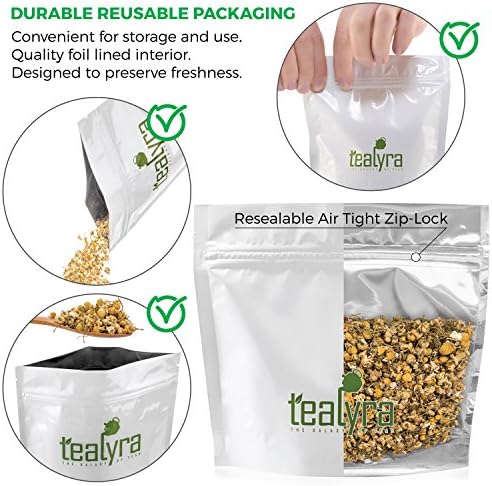 Tealyra - Egyptian Chamomile Tea - Pure Herbal Tea - Natural Bedtime Tea - Caffeine-Free - Relaxing Herbal Remedy - 225g (8-ounce)