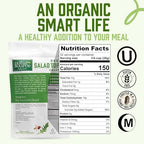 naturSource Organic Salad Topper - Salad Toppings, Salad Mix, Salad Toppers Seeds and Cranberries, Crunchy, Mixed Seeds for Salad, Oatmeal or Yogurt, Gluten Free, Organic - 32 Oz (2 Lb) (Pack of 3)