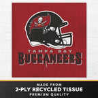 Trendware Tampa Bay Buccaneers Napkins, 48 ct, Officially Licensed
