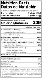 Flora Chocolate & Milk Croissants – Italian Pastry with Chocolate & Milk Cream Filling | Soft, Oven-Baked & Ready to Eat | Imported from Italy (Pack of 6)