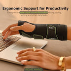 ZOFORE SPORT Premium Carpal Tunnel Wrist Brace Night Support – Wrist Brace for Carpal Tunnel with Metal Splint – Pain Relief for Men & Women - Right Hand - L/XL