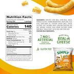 Simply, Cheetos Puffs White Cheddar, 0.875 Ounce (Pack of 36)