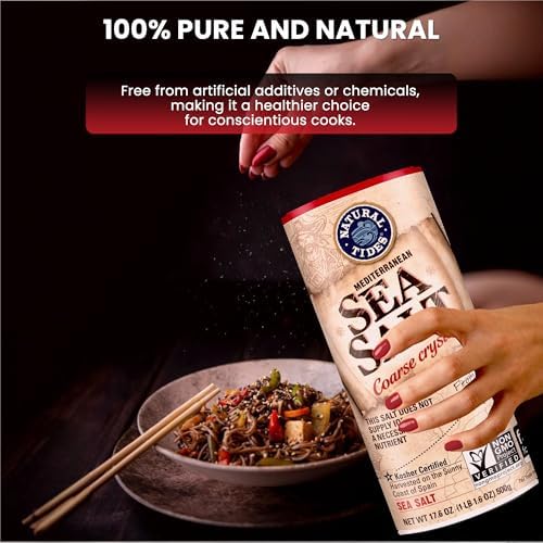 Natural Nectar Coarse Mediterranean Sea Salt 24.7 oz.