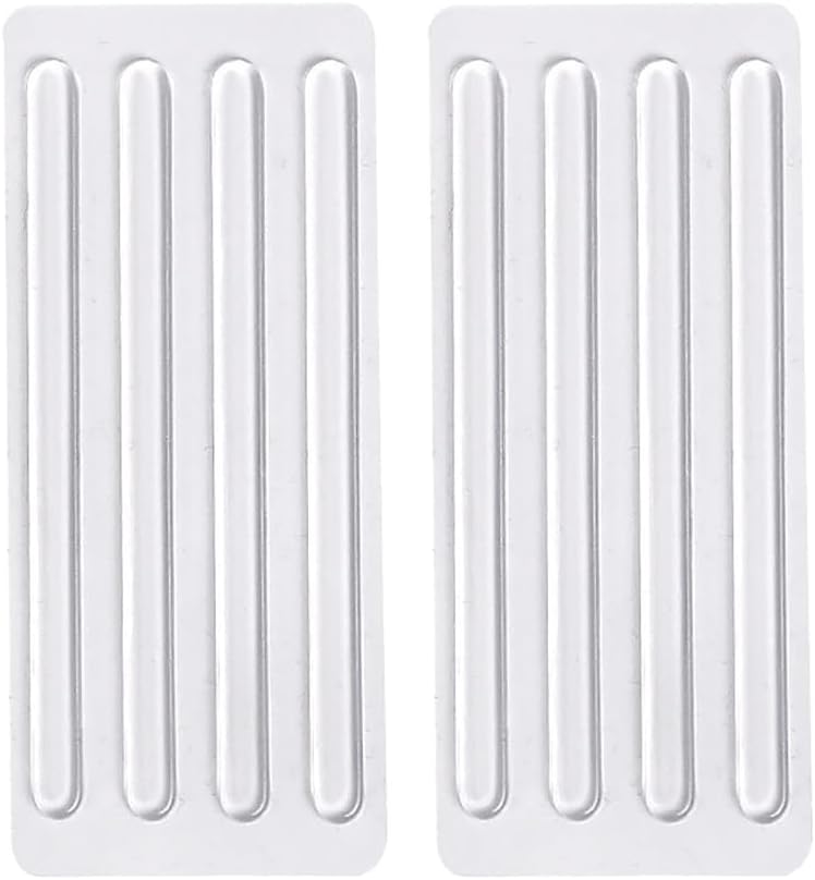 GSHLLO 40 Pcs Clear Silicone Back Heel Tape Self Adhesive Heel Tape Strips Invisible Shoe Strap Grip Shoe Sling Stickers High Heel Cushion Inserts