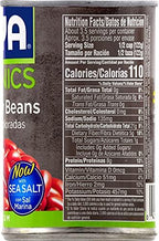Goya Organic Red Kidney Beans, Low Sodium with Sea Salt, 15.5 Ounce (Pack of 8)