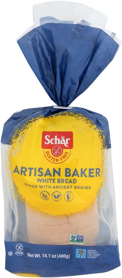 SCHAR BREAD LOAF WHITE CLSC GF, 14.1 OZ, PK- 6
