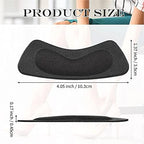 Hotop 6 Pairs Heel Cushion Pads for Women Adhesive Heel Grips Stickers Liner Inserts Ankle Protector for Loose Shoes Back(Brown, Khaki, Black)