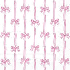 IHR Ideal Home Range Party Napkins Rosanne Beck Disposable 3-Ply Paper Lunch Napkin Pack, 6.5" x 6.5", Baby Toile (Pink), 20-Count