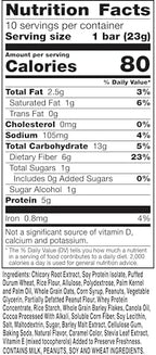 Fiber One 80 Calorie Chewy Bars, Chocolate Peanut Butter, Snack Bars Value Pack, 10 Ct, 8.2 oz