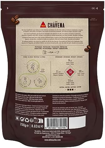 Delta Cafés Lote Chávena 250gr/8.8oz Ground Coffee - Pack of 3 - Smooth and Delicious Medium Roast Coffee, Espresso Machine Compatible, Universal Grinding