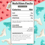 Guatemalan Gummy Sharks 1 lb – Gelatin Based, Perfectly Chewy, Cranberry Flavored, Jelly Fruit Candy Bulk in Resealable Bag