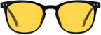 ANDWOOD Blue Light Blocking Glasses Women Men Computer Small Face Clear Bluelight Blocker Eyeglasses Frame