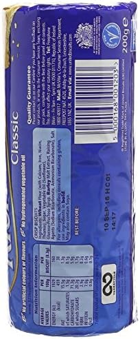 McVitie's Simply Classic Rich Tea Biscuits, 7.05-Ounce Package (Pack of 6)