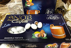 Italian Tiramisu Toasted Almonds Covered with Chocolate and Sugar Layers from Confetti Crispo Italy - 1 Kilo, 2.2 LBS (One or Two Boxes)