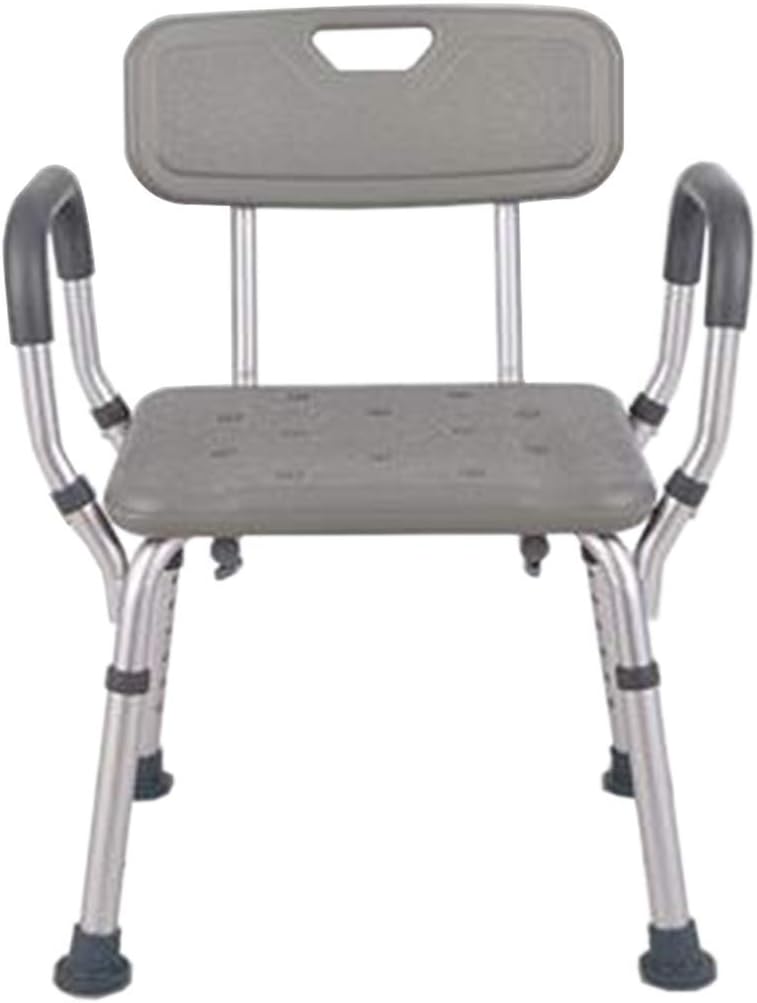 Bath Stools,Ergonomic Design Bath Stool Bathroom Seat Height Adjustable Tool Durable Aluminum Legs for Elderly, Senior, Handicap, Pregnant Woman 300Ibs,a
