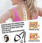 Neck Stretcher Cervical Traction Device for Decompression Home Physical Therapy, Portable Neck Stretcher Hammock