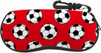IBILIU Eyeglasses Case Toucan Tropical Ultra Light Neoprene Sunglasses Case Belt Clip,Soft Reading Glasses Case Women Men
