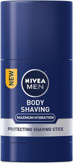 NIVEA Men Maximum Hydration Shave Stick - Body Protecting for Smooth Shaving - 2.5 Oz