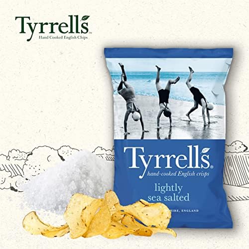 Tyrrells Chips Lightly Sea Salted | 40g