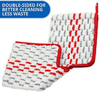 6 Pack Washable Microfiber Spray Mop Refills Compatible with O-Cedar ProMist MAX Spray Replacement Mop Pads
