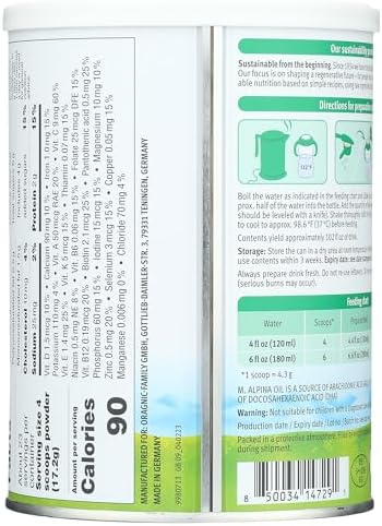 Holle Goat Milk Toddler Drink, 14.1 OZ