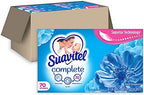 SUAVITEL Complete Dryer Sheets, Field Flowers, 420 Sheets Total (70 Sheets|Case of 6) | Compare to Dryer Balls | Household Supplies | Laundry Scent Boosters, Laundry Sheets & Laundry Softener (139375)