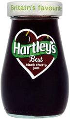 Hartley's Best Black Cherry Jam - 340g - Pack of 1