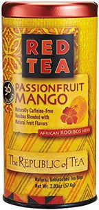 The Republic of Tea Passionfruit Mango Red Tea, 36 Tea Bags