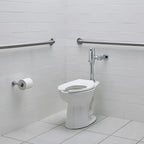 American Standard 5901110T.020 Commercial Heavy Duty Open Front Elongated Toilet Seat, White