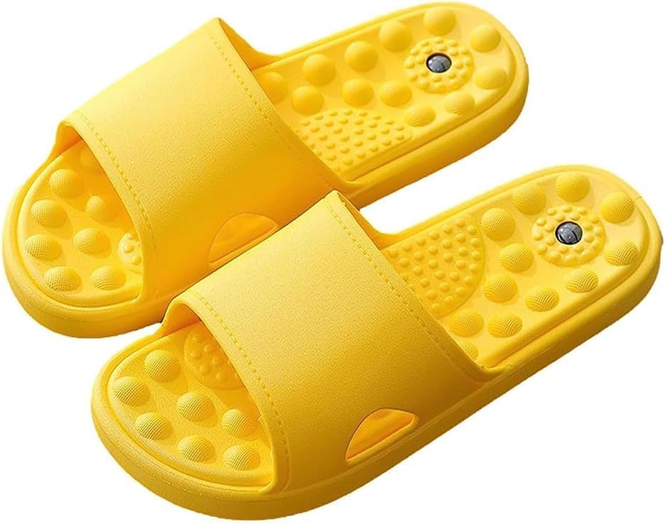 Far Infrared Ionic Massage Slippers, Circulation Slippers Sandals, Foot Massage Slippers, Reflexology Sandals for Women Men
