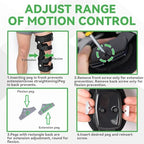 Orthomen Lateral Unloader Knee Brace for Osteoarthritis & Bone on Bone Pain, Adjustable Offloader Knee Support with Built-in Hex Key, Medical Grade for Men & Women (Left, Outside)