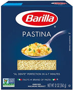 Barilla Pastina Pasta, 12-Ounce (Pack of 8)