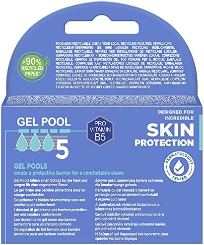 Wilkinson Sword Hydro 5 Skin Protection Razor Blades 4 Blades