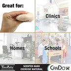 CanDo TheraPutty Scented Hand Exercise Putty For Rehabilitation, Exercises, Hand Therapy, Occupational Therapy, Vanilla Tan XX-Soft 1lb