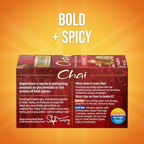 Twinings Ultra Spice Chai, 1.41 oz, 20 ct