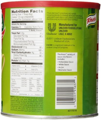 Knorr Demi-Glace Sauce Mix, 28 Ounce Canister