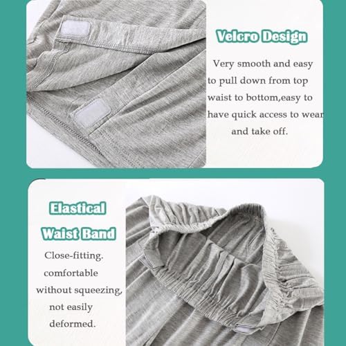 Front Bedridden Patient Clothing,Patient Shorts,Tear Away Shorts,Soft Cotton Material