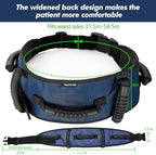 VERY100 Gait Belt Transfer Belt with Padding Handles,Transfer Belts for Lifting Seniors with One-Click Buckle,Medical Nursing Gait Belt for Patient Assist-Elderly, Handicap, Physical Therapy